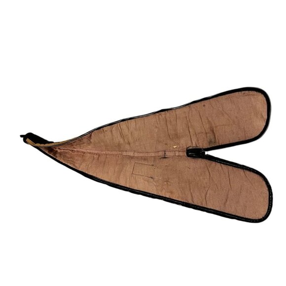 Vintage Kolpin 1960  (8” Wide X 45” Long) Vinyl Gun Case Black Padded Hunting Fi - Picture 6 of 8